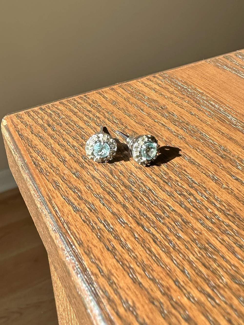 NWOT December Birth Stone Earrings (Turquoise)